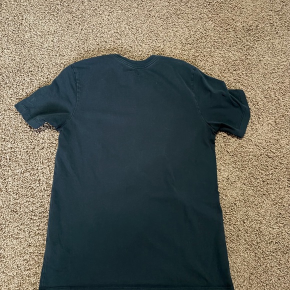 Nike Men's Black Tee with Purple Logo - Picture 5 of 5